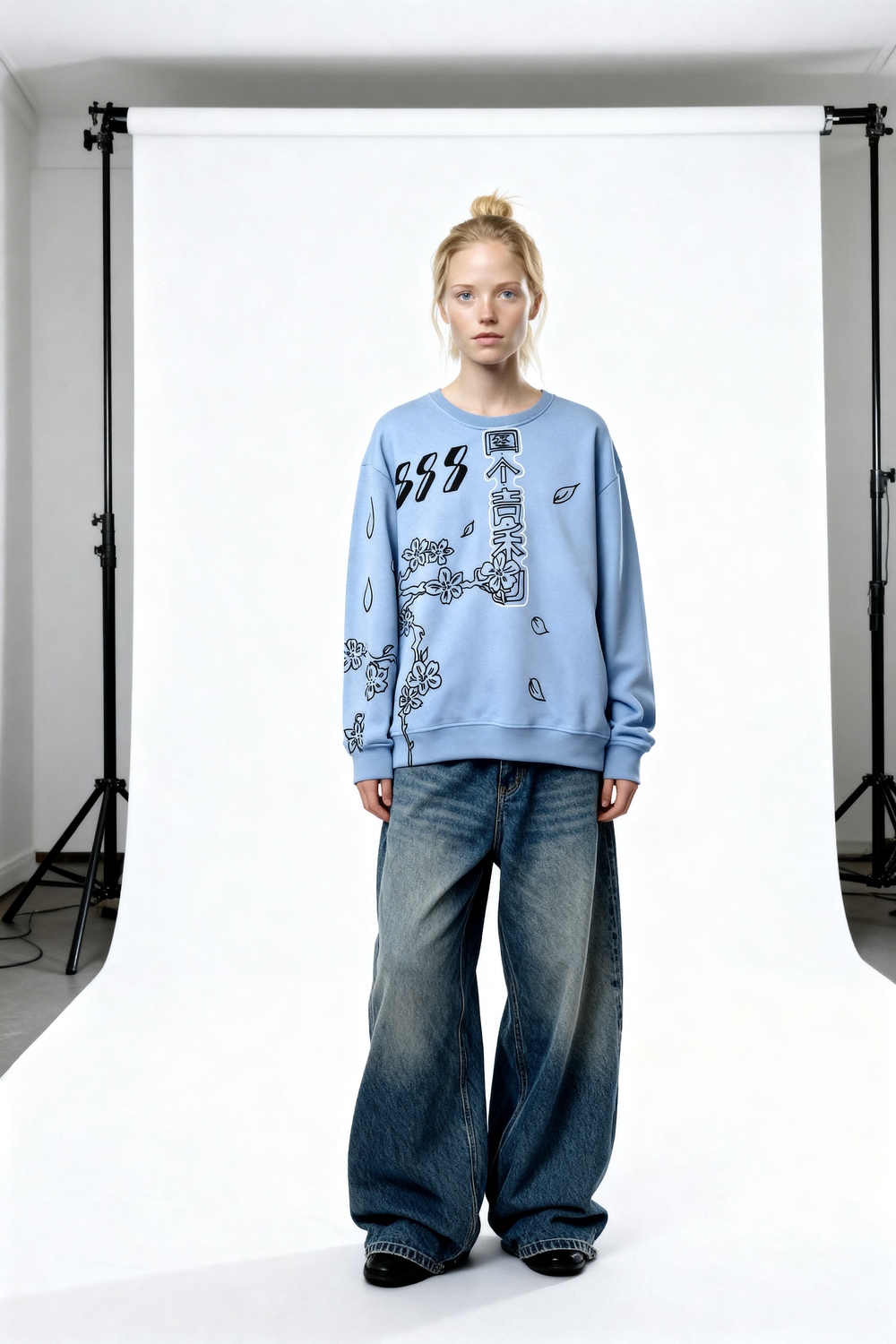 Свитшот с татуировками